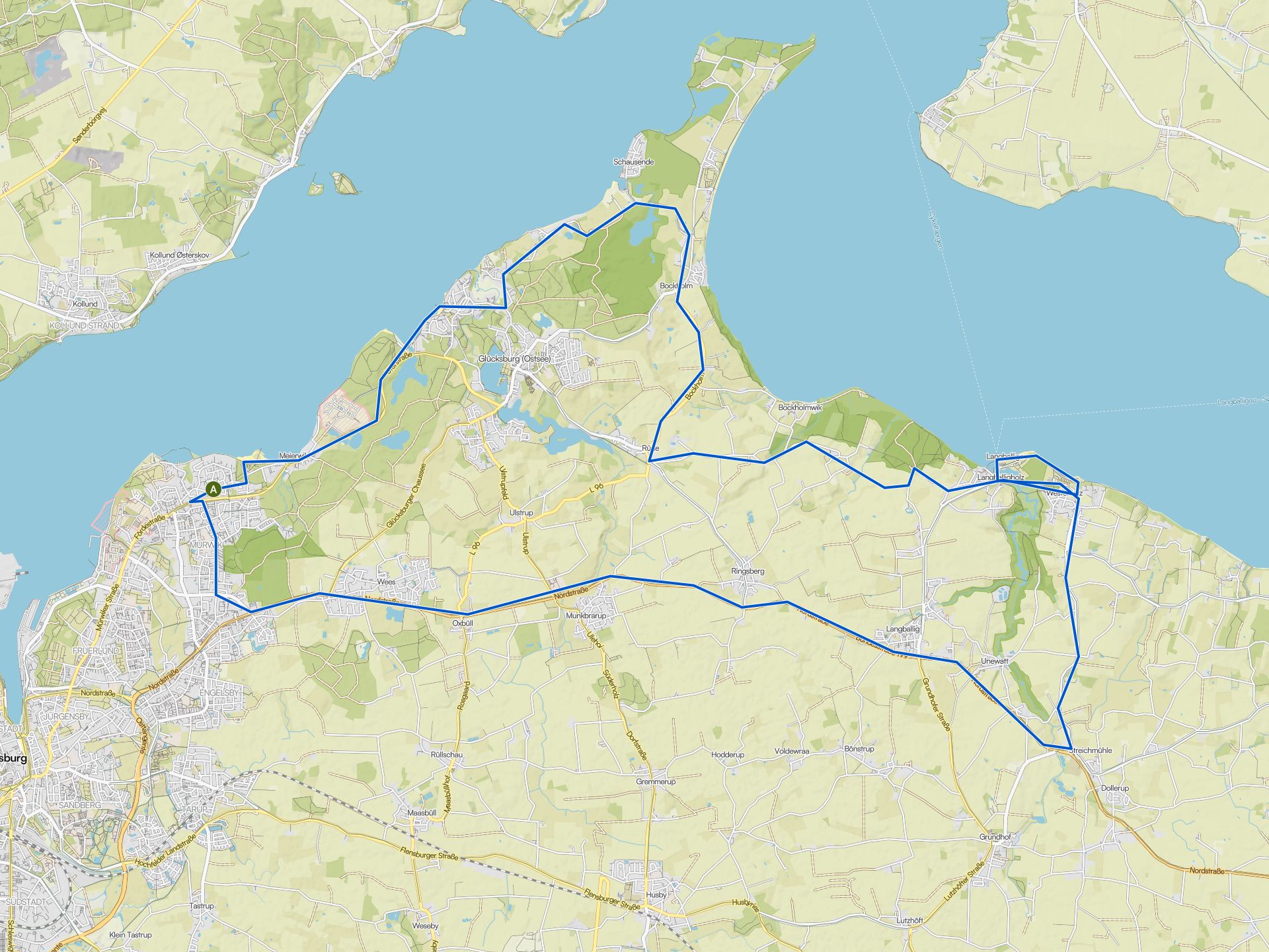 Die schönsten Radtouren rund um Flensburg | Komoot